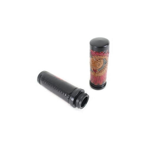 PartzBiz HD: 4401262-V-Twin 28-0871 Indian TBW Grip Set w/ Chrome Ends Harley FLT FLST FXST 08-Up buy best new replacement upgrade chopper Bobber classic vintage