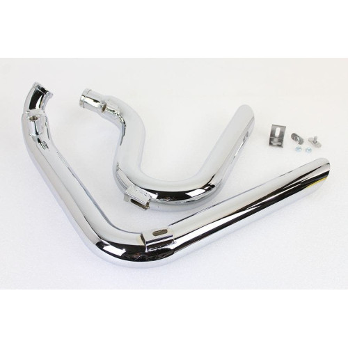 PartzBiz HD: 4401239-V-Twin 30-0655 Chrome Zoomies Drag Exhaust Pipe Set Harley Softail FXST 07-17 FLT softail crossbones Custom chopper bike Blackout Replacement Upgrade custom bagger dresser road glide PartzBiz HD: 4401239-V-Twin 30-0655 Chrome Zoomies Drag Exhaust Pipe Set Harley Softail FXST 07-17 FLT softail crossbones Custom chopper bike Blackout Replacement Upgrade custom bagger dresser road glide