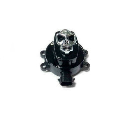 PartzBiz HD VT32-1440 - V-Twin 32-1440 Black/Chrome Skull Ignition Switch w/ 2 Keys 11-18 Harley FL FX PartzBiz HD VT32-1440 - V-Twin 32-1440 Black/Chrome Skull Ignition Switch w/ 2 Keys 11-18 Harley FL FX