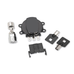PartzBiz HD VT32-1480 - V-Twin 32-1480 Side Hinge Ignition Switch Black & Fork Lock Harley Softail 11-17 PartzBiz HD VT32-1480 - V-Twin 32-1480 Side Hinge Ignition Switch Black & Fork Lock Harley Softail 11-17