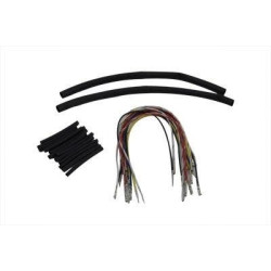 PartzBiz HD VT32-6658 - V-Twin 32-6658 ชุดสายไฟแฮนด์ 12 ” ชุดต่อขยาย Harley Big Twin 07-Up Harley Davidson Touring FLHT FLHR FLTR Road Glide Road King Electra Glide Control Wires Cables
