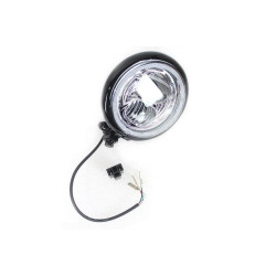 PartzBiz HD VT33-1595 - V-Twin 33-1593 5-3/4" Bates Style LED Headlamp Black Harley & Custom Universal PartzBiz HD VT33-1595 - V-Twin 33-1593 5-3/4" Bates Style LED Headlamp Black Harley & Custom Universal