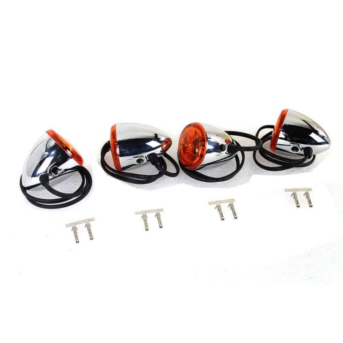 PartzBiz HD: 4401152-V-Twin 33-1876 Mini Torpedo LED Turn Signals Amber Lenses Harley Softail 99-16 Turn Signals Harley Davidson Softail Bullet Best New Upgrade Replacement PartzBiz HD: 4401152-V-Twin 33-1876 Mini Torpedo LED Turn Signals Amber Lenses Harley Softail 99-16 Turn Signals Harley Davidson Softail Bullet Best New Upgrade Replacement