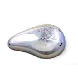 PartzBiz HD VT34-0642 - V-Twin 34-0642 Rodan Smooth Air Cleaner w/ Flame Design Harley Big Twin 88-17