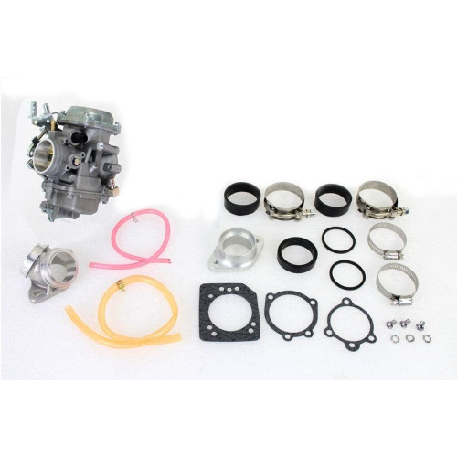 PartzBiz HD: 4401136-V-Twin 35-1751 40mm CV Carburetor Kit Harley Shovelhead 1970-1984 big twin davidson replica replacement best for performance PartzBiz HD: 4401136-V-Twin 35-1751 40mm CV Carburetor Kit Harley Shovelhead 1970-1984 big twin davidson replica replacement best for performance