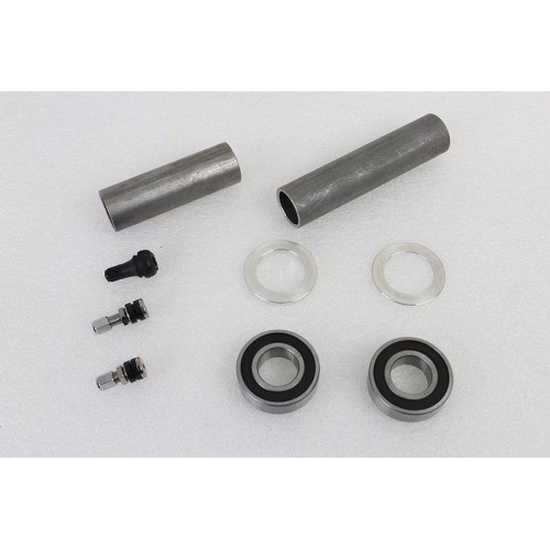 PartzBiz HD: 4401038-V-Twin 44-0750 ชุดลูกปืนล้อหน้า/หลัง 00-Up Harley Davidson Road Glide FLT Repl. 41455-08C การเปลี่ยนการอัพเกรด