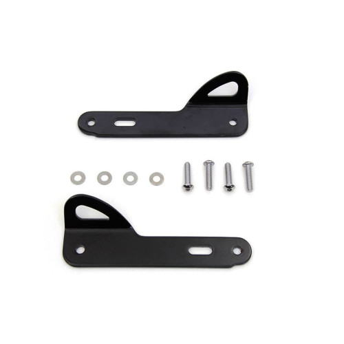 PartzBiz HD: 4401003-V-Twin 50-0623 Gloss Black Tie Down Bracket Kit 2014-2018 Harley Touring FLH/T PartzBiz HD: 4401003-V-Twin 50-0623 Gloss Black Tie Down Bracket Kit 2014-2018 Harley Touring FLH/T