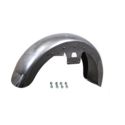 PartzBiz HD VT50-1200 - V-Twin 50-1200 Raw Wrapped Steel Low Profile Front Fender 14-19 Harley Touring road street electra glide replacement upgrade