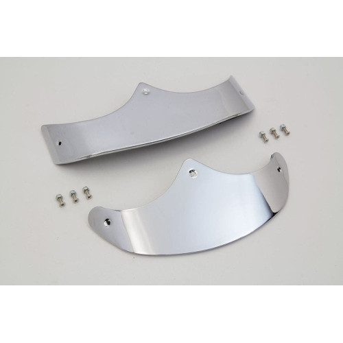 PartzBiz HD: 4401010-V-Twin 50-1230 ชุดปลายบังโคลน Chrome Smooth 59285-89 59286-89 Harley FLSTF 90-06 PartzBiz HD: 4401010-V-Twin 50-1230 ชุดปลายบังโคลน Chrome Smooth 59285-89 59286-89 Harley FLSTF 90-06