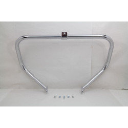 PartzBiz HD VT51-0880 - V-Twin 51-0880 Chrome 1.25 การ์ดเครื่องยนต์ด้านหน้าแถบทางหลวง Harley 88-96 49184-88A เหมาะสำหรับเปลี่ยนตัวถังรถบังลม davidson electra road street glide king