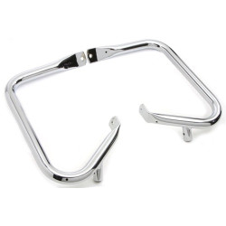 PartzBiz HD VT51-0937 - V-Twin Chrome โครงบัฟฟาโลเฟรมเครื่องยนต์ Crash Guard Bar 97-13 Harley Touring