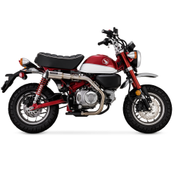 PartzBiz HD VH-14243 - Vance & Hines 14243 Stainless Steel Hi-Output Slip-On Honda Monkey Z125M 19-Up