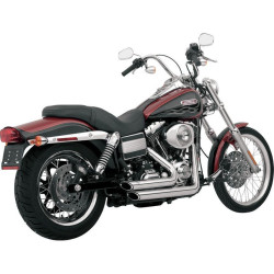 PartzBiz HD VH-17217 - Vance & Hines Chrome Short Shots ที่เซสำหรับ '06-'11 Harley Dyna | 17217 PartzBiz HD VH-17217 - Vance & Hines Chrome Short Shots ที่เซสำหรับ '06-'11 Harley Dyna | 17217