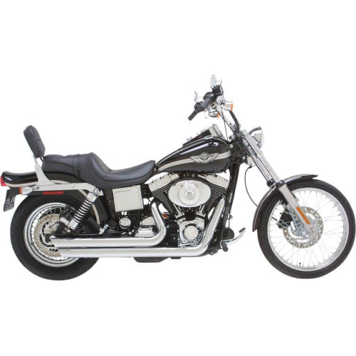 PartzBiz HD: 4400831-Vance & Hines Chrome Big Shots ที่เซสำหรับปี 1991-'05 Harley Dyna | 17911 PartzBiz HD: 4400831-Vance & Hines Chrome Big Shots ที่เซสำหรับปี 1991-'05 Harley Dyna | 17911