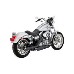 PartzBiz HD VH-46838 - Vance & Hines 3 ” Round Twin Slash Slip-On ท่อเก็บเสียงสีดำ 4 Harley 91-09 รุ่น FXD | 46838 PartzBiz HD VH-46838 - Vance & Hines 3 ” Round Twin Slash Slip-On ท่อเก็บเสียงสีดำ 4 Harley 91-09 รุ่น FXD | 46838