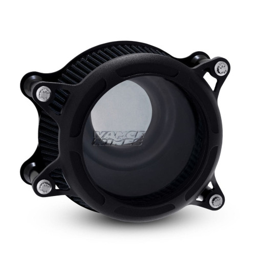 PartzBiz HD: 4400801-Vance & Hines 41077 Wrinkle Black VO2 Insight Air Cleaner Harley Milwaukee 8 M8 | 41077