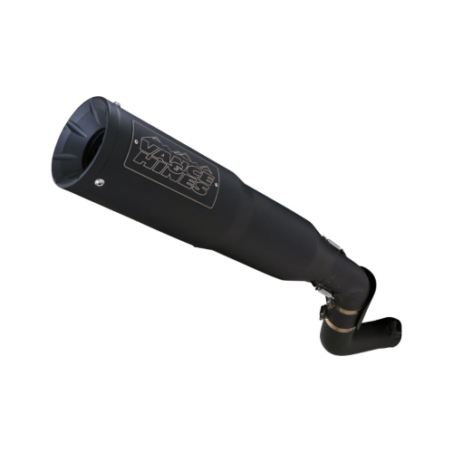 PartzBiz HD: 4400718-Vance & Hines 46533 Black Adventure Hi-Output 450 Slip On Muffler Harley Pan America | 46533