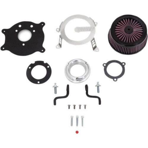 PartzBiz HD: 4400714-Vance & Hines 70365 Brushed VO2 Cage Fighter Air Intake Harley Twin Cam TBW 08-17 | 70365 PartzBiz HD: 4400714-Vance & Hines 70365 Brushed VO2 Cage Fighter Air Intake Harley Twin Cam TBW 08-17 | 70365