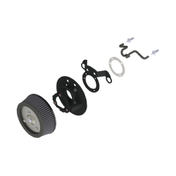 PartzBiz HD VH-71307 - Vance & Hines VO2 Naked Air Cleaner for Harley 08-14 Dyna Models | 71007 PartzBiz HD VH-71307 - Vance & Hines VO2 Naked Air Cleaner for Harley 08-14 Dyna Models | 71007