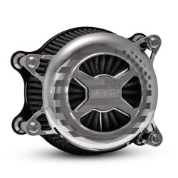 PartzBiz HD VH-72341FG - Vance & Hines 72341FG Chrome VO2 America Billet Air Intake Cleaner Harley Twin Cam 00-17 | 72341FG PartzBiz HD VH-72341FG - Vance & Hines 72341FG Chrome VO2 America Billet Air Intake Cleaner Harley Twin Cam 00-17 | 72341FG
