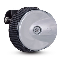 PartzBiz HD VH-72371 - Vance & Hines 72371 Chrome VO2 Stingray Air Intake Cleaner Harley Milwaukee 8 M8 | 72371