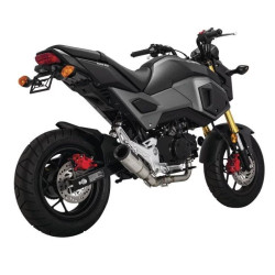 PartzBiz HD VH-14233 - Vance & Hines Hi-Output Hooligan 14233 Full System Exhaust 17-19 Honda Grom MSX VH9030 Monkey best shorty muffler ท่อ แรงม้า
