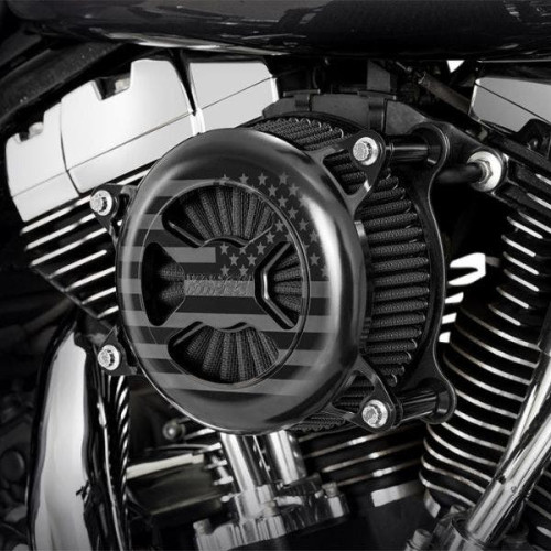 PartzBiz HD: 4400574-Vance & Hines VO2 America Air Cleaner 42041FG Harley Twin Cam 99-17