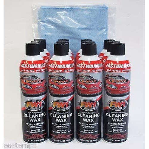 PartzBiz HD: 4400567-Waterless Wash Carnauba Fast Wax Fastwax FW1 Spray Can Remove Tar Dirt Bugs 12แพ็ก PartzBiz HD: 4400567-Waterless Wash Carnauba Fast Wax Fastwax FW1 Spray Can Remove Tar Dirt Bugs 12แพ็ก
