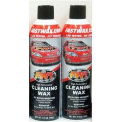 PartzBiz HD FW1X2 - Waterless Wash & Wax Fastwax สเปรย์ FW1 สามารถขจัดคราบสกปรกจากน้ำมันดิน 2 แพ็ค - FW1