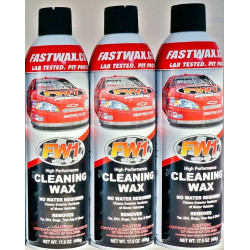 PartzBiz HD FW1x 3 - Waterless Wash & Wax Fastwax สเปรย์ FW1 สามารถขจัดคราบสกปรกจากน้ำมันดิน 3 แพ็ค - FW1