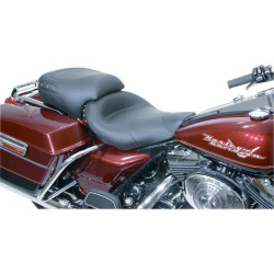 PartzBiz HD MD75578 - เบาะมัสแตง เบาะเดี่ยวหมุดสีดำเรียบเรียบ Harley FLHR FLHX 97-07 | 75578 PartzBiz HD MD75578 - เบาะมัสแตง เบาะเดี่ยวหมุดสีดำเรียบเรียบ Harley FLHR FLHX 97-07 | 75578