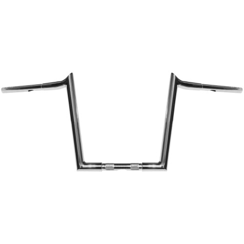 PartzBiz HD: 4400487-Wild 1 One Chubby Chrome 12" Ape Hanger Reaper Handlebars Harley FLTR FLHR Dyna | WO582