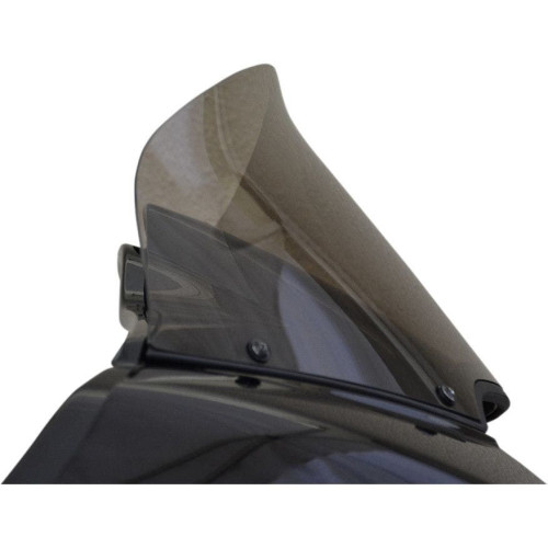 PartzBiz HD: 4400424-เสื้อกั๊กกันลม 10 ” บังลมดีไซน์แบบพลิกควันไฟ Harley Road Glide FLTRX 15-16 | 68-1010