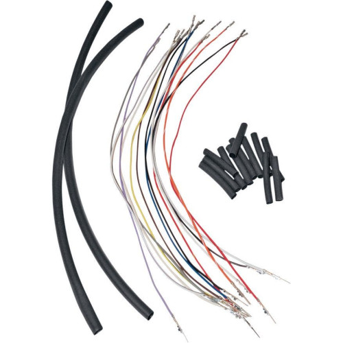 PartzBiz HD: 4400444-Namz พร้อมติดตั้ง Handlebar Plus + ส่วนต่อสายไฟ 4” Harley FLH 96-06 | NHCX-DB04