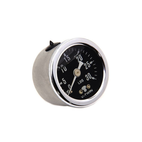 PartzBiz HD: 4400344-Oil Pressure Gauge Oil-Filled 1-3/8" Dia. 0-30 psi Harley & Custom Chopper PartzBiz HD: 4400344-Oil Pressure Gauge Oil-Filled 1-3/8" Dia. 0-30 psi Harley & Custom Chopper