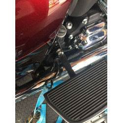 PartzBiz HD YEL-HF-RBOTD - ขายึดยึดด้านหลังสีดำ Yelvington USA สำหรับ Harley Touring 93-18 PartzBiz HD YEL-HF-RBOTD - ขายึดยึดด้านหลังสีดำ Yelvington USA สำหรับ Harley Touring 93-18