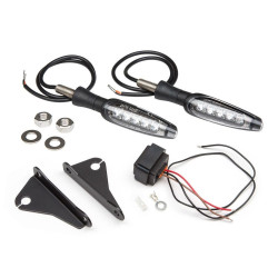 PartzBiz HD WP960-9601 - Yoshimura 072BGLTSR Rear Amber LED Turn Signals Kit Universal 12V 2040-2201 20402201 PartzBiz HD WP960-9601 - Yoshimura 072BGLTSR Rear Amber LED Turn Signals Kit Universal 12V 2040-2201 20402201