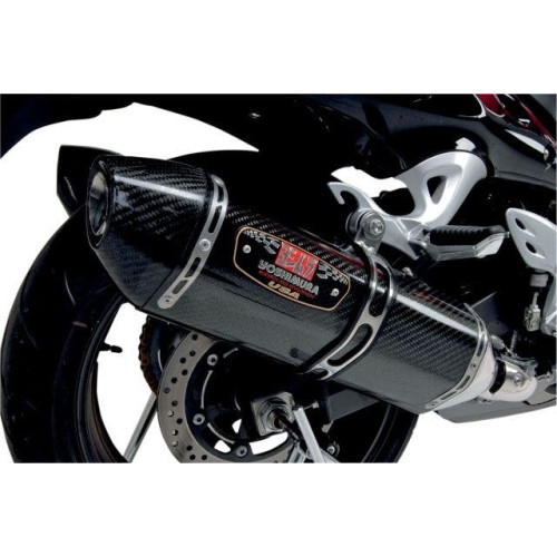 PartzBiz HD: 4400216-Yoshimura 1121202 Stainless R77 Slip On Exhaust 08-19 Suzuki Hayabusa GSXR1300 1811-1531 18111531 192724