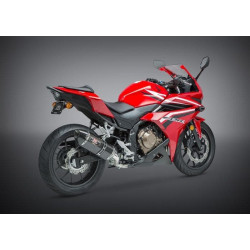 PartzBiz HD WP960-1230 - Yoshimura 12551E0220 Stainless R-77 Slip On Exhaust 16-19 Honda CBR500R 1821-1851 18211851 202391 PartzBiz HD WP960-1230 - Yoshimura 12551E0220 Stainless R-77 Slip On Exhaust 16-19 Honda CBR500R 1821-1851 18211851 202391