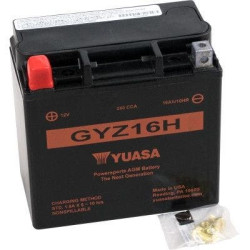 PartzBiz HD DS21130296 - Yuasa GYZ16H High Performance AGM Maintenance-Free Battery ATV Motorcycle YUAM716GH harley honda john deere kawasaki polaris victory yamaha replacement upgrade PartzBiz HD DS21130296 - Yuasa GYZ16H High Performance AGM Maintenance-Free Battery ATV Motorcycle YUAM716GH harley honda john deere kawasaki polaris victory yamaha replacement upgrade