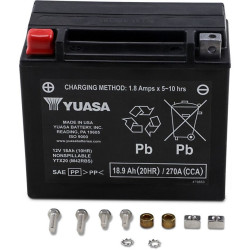 PartzBiz HD DS21130761 - Yuasa YUAM42RBS แบตเตอรี่ AGM 12V ประสิทธิภาพสูง Universal Harley Motorcycle harley replacement upgrade PartzBiz HD DS21130761 - Yuasa YUAM42RBS แบตเตอรี่ AGM 12V ประสิทธิภาพสูง Universal Harley Motorcycle harley replacement upgrade