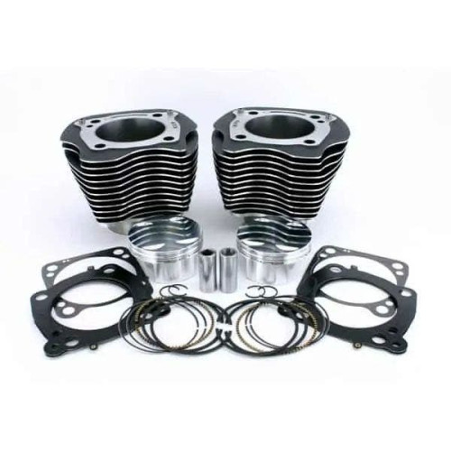 PartzBiz HD: 4400087-Zipper’s Big Bore Cyl Kit Domed Pistons +12cc 107 to 117 Harley Milwaukee 8 17-Up PartzBiz HD: 4400087-Zipper’s Big Bore Cyl Kit Domed Pistons +12cc 107 to 117 Harley Milwaukee 8 17-Up