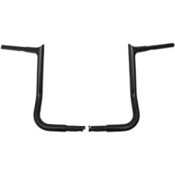 PartzBiz HD 905014-B - Fat Baggers FBI EZ Install Pointed 1 1/4 Black 14” Handlebars Harley Touring 86+ PartzBiz HD 905014-B - Fat Baggers FBI EZ Install Pointed 1 1/4 Black 14” Handlebars Harley Touring 86+