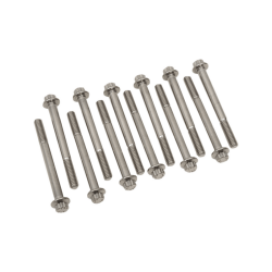 PartzBiz HD 3032 - Feuling 12 Point Case Bolt Dress Up Kit SAE Steel Harley Touring 2017+ M8