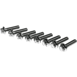 PartzBiz HD 3033 - Feuling 12 Point Lifter Block Bolt Dress Up Kit SAE Steel Harley Twin Cam 99-17