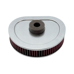 PartzBiz HD HD-1390 - K&N High Flow Air Filter Cotton Washable Reusable Harley Big Twin Evo 80” 89-00