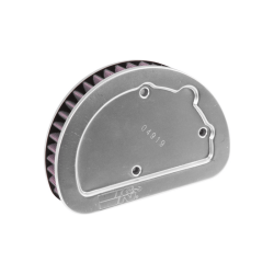 PartzBiz HD HD-1614 - K&N High Flow Air Filter Cotton Washable Reusable Harley Touring Softail 14-17