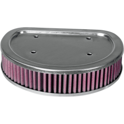 PartzBiz HD HD-8899 - K&N High Flow Air Filter Cotton Washable Reusable OE Harley Touring Bagger 99-01