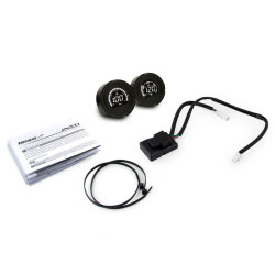 PartzBiz HD BA080051 - KOSO Bagger Fuel and Oil Temp Gauges Add-on