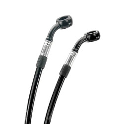 PartzBiz HD EL-2000 - Dual Front Caliper Brake Line (Bagger)